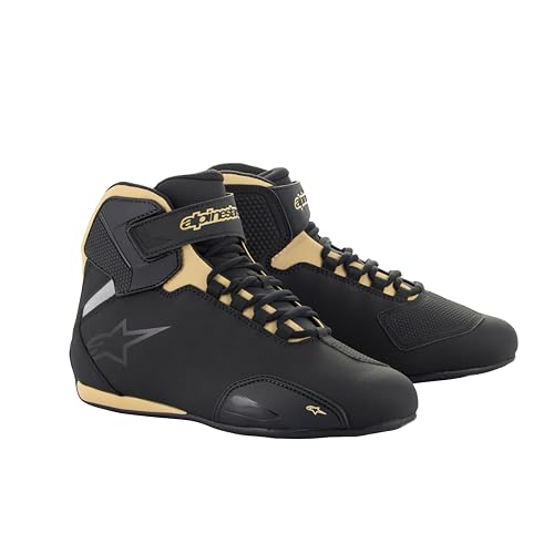 Bottes de moto femme noir champagne Alpinestars 36.5 EU