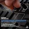 ROLAND AIRA Compact J-6 CHORD SYNTH | Portable song creation machine with professional Roland sound and features | JUNO-60 Synth Engine & Presets | Chord Sequencer | Effects,Black #4