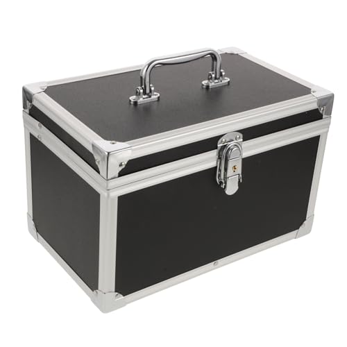 Boîte de rangement en aluminium Toyvian à construction robuste antichoc pour outils