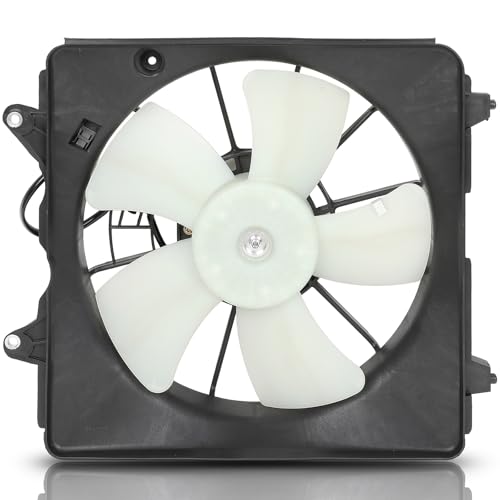SCITOO Electric Engine Radiator Cooling Fan Assembly, Compatible with 2006-2011 for Honda for Civic 1.8L, Car Replacement Engine Fans, Radiator Cooling Fans by SCITOO - Used condition - US$33.43