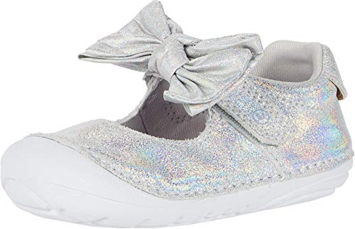 Stride Rite Girls' Soft Motion Esme Sneaker, Iridescent, 4.5 M US Toddler