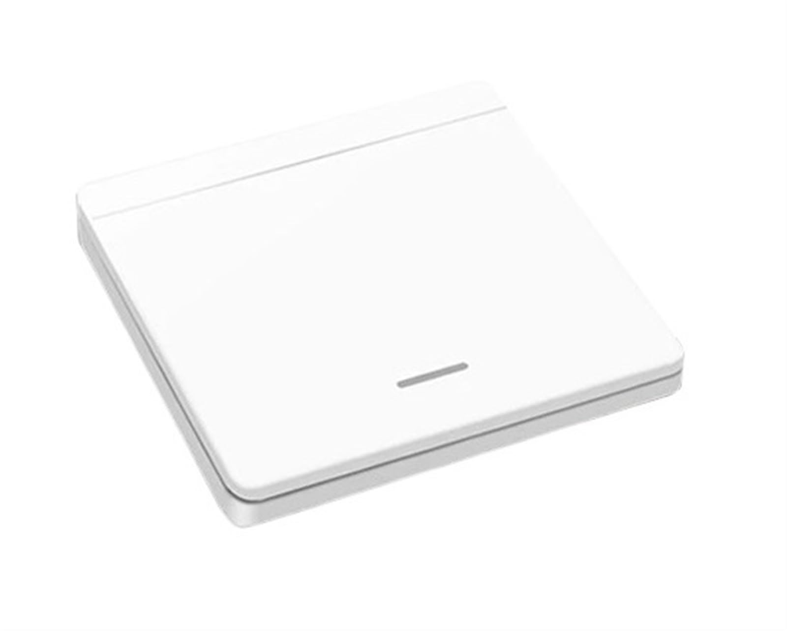 Interrupteur connecté sans Fil, 433Mhz, 1 Bouton, RF 86, Interrupteur Mural, récepteur 10A, for Commande d'ampoule de plafonnier