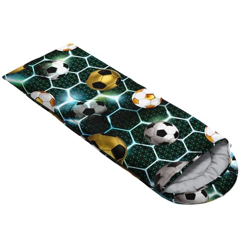 Image of QOOMO Axolotl Cute Camping Sleeping Bags,3 Season Warm & Cool Weather,Lightweight,Waterproof Sleeping Bags for Adults & Kids,Traveling,and Outdoors