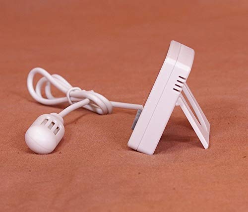 Incutherm™ Plus Digital Thermometer/Hygrometer W Min/Max Memory & Remote Probe, Egg Incubators, Large Display, Reads Celsius And Fahrenheit +/-1°, Humidity Reads Accurate +/- 5%, 1109, Iwth01 #TOP3