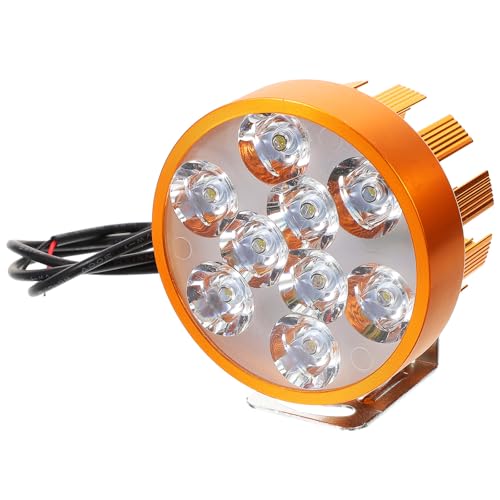 Luces de conducción LED moto faros delanteros ATV aleación aluminio