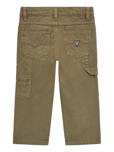 GUESS Boys' Garment Dye Worker Pants2