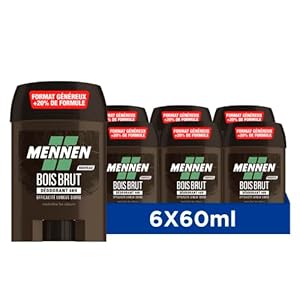 Mennen Bois Brut Deodorant Stick 6er Pack