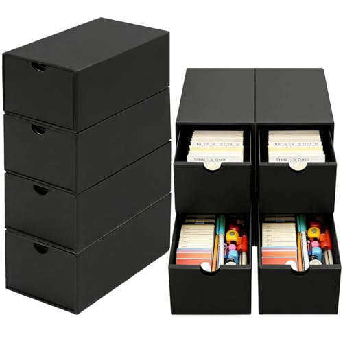 Boîtes à Fiches pour cartes A7 HIMOMO : protégez et triez vos notes de révision