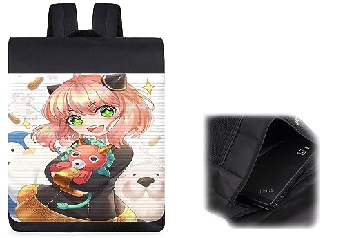 MERCHANDMANIA MOCHILA ania spy family serie anime kawaii cute linda backpack rucksak