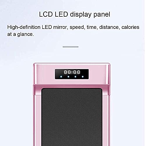 Image of Home Treadmills, Treadmills Folding Treadmill for Home Use,Easy Assembly Compact Running Machine with Speaker,Incline and Cup Holder Folding Treadmill