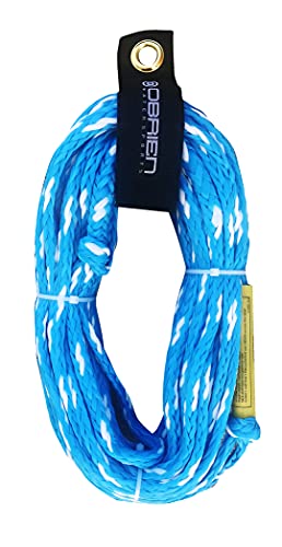 O'Brien Tube Rope 2-Person, 4-Person, & 6-Person Tow Ropes – Heavy-Duty, 60ft Tangle-Free Design with High Tensile Strength for Boating & Water Sports