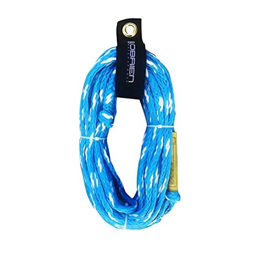 O'Brien Tube Rope 2-Person, 4-Person, & 6-Person Tow Ropes – Heavy-Duty, 60ft Tangle-Free Design with High Tensile Strength for Boating & Water Sports