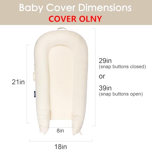 image for Corduroy Baby Nest Cover for Dockatot Deluxe+ Docks | MEXXI Hypoallerg