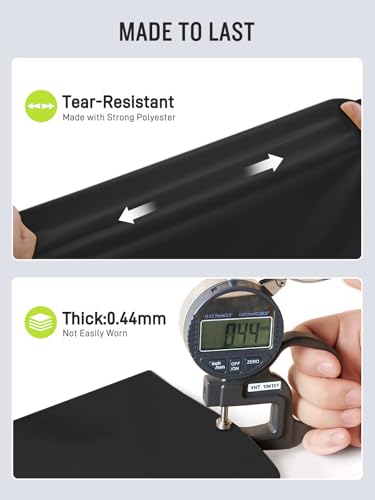 SaphiRose Hooded Rain Poncho Waterproof Raincoat Jacket for Men Women Adults - Image 5