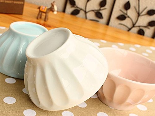 Amazon.co.jp: 選べる 3Color ピンク カフェオレボウル (洋食器 白い