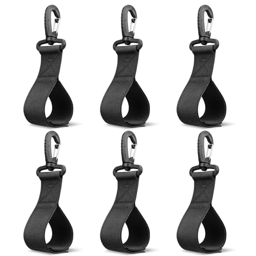 Aecsze 6 Pack Kayak Paddle Holder, Paddle Clip for Kayaking, SUP, Paddle Board Cup Holder, Inflatable Boat Paddle Keeper