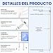 Imagen de Lápiz para iPad 2018-2026 con Atracción Magnética Detección Inclinación Rechazo Palma Carga Rápida Stylus Pencil para Apple Pencil con iPad11