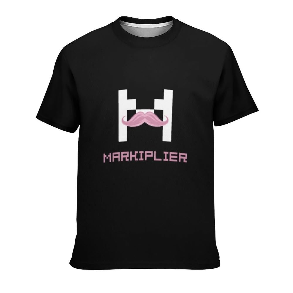 Markiplier Merch T-Shirts Summer Tee Casual Short Sleeve Hip Hop Tops Fashion Clothes