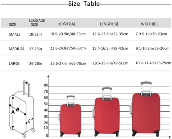 review Personalized Name Just a Girl Who Loves Beaches Luggage Cover Protector Travel Bag Covers Suitcase Cover Travel Bag Covers Gift for Traveling Lovers 28