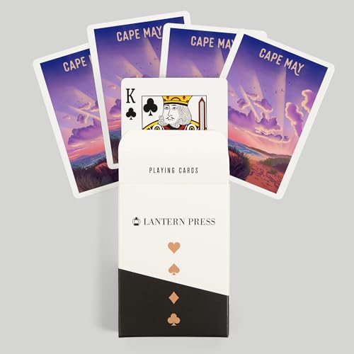 Baraja de Cartas Lantern Press Cape May Poker miniatura 6