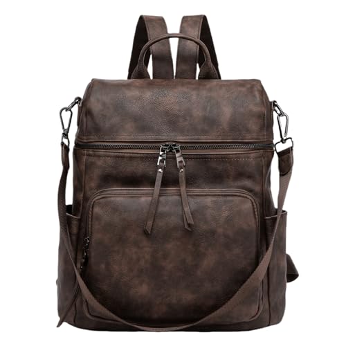 Botimmy Leather Backpack Purse for Women Convertible Large Shoulder Bags Ladies Fashion Travel Backpacks for Work College Botimmy Leather Backpack Purse for Women Convertible Large Shoulder Bags Ladies Fashion Travel Backpacks for Work College