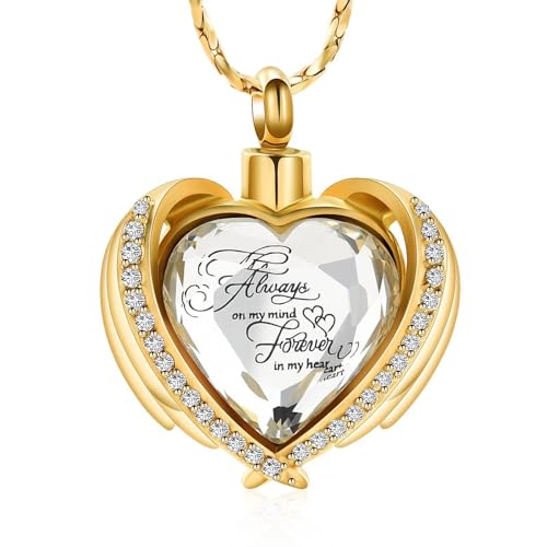 Collier de cendres pour animaux en acier inoxydable avec pendentif ouvrant