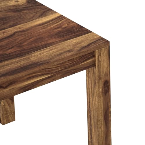 Image of Amazon Brand - Solimo Sheesham Wood Natick 8 Seater Dining Table with Cushioned Chairs | Wooden Dining Set Furniture for Restaurants, Dining Room, Living Room, and Home (Natural Finish)