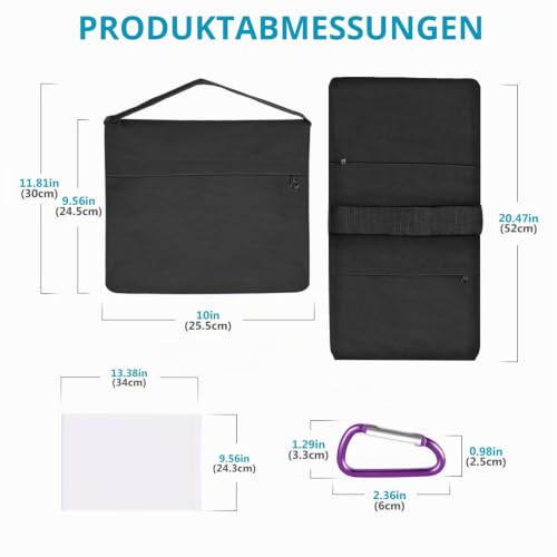 Foto von Neewer 4 Pack Fotografie Heavy Duty Sandsäcke Saddlebag Design 4 Gewicht Taschen für Foto Video Studio Stehen Hinterhof im Freien Terrasse Sport, transparente PP Tasche und Clips enthalten (schwarz)