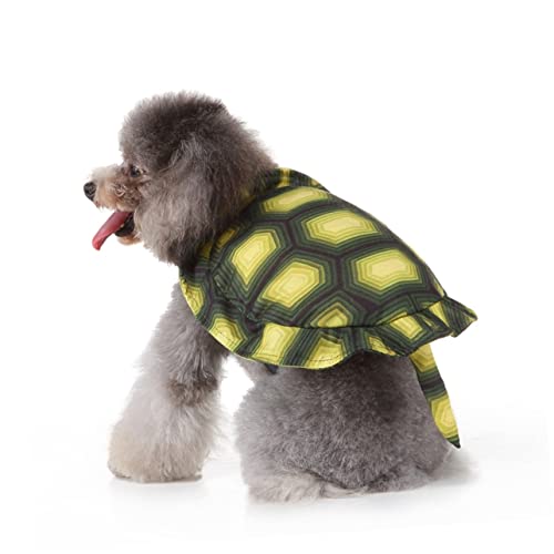Disfraz divertido de tortuga para perros talla L