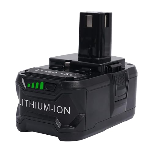 HUAYUE 3.0Ah 18V Replacement Battery for Ryobi 18v Battery Lithium-ion Compatible with Ryobi 18Volt ONE+ Plus Cordless Power Tools P102 P103 P104 P105 P107 P108 P109,Etc,1 Pack