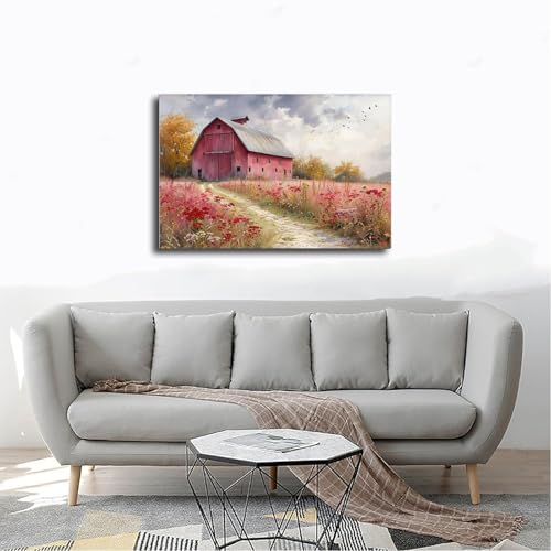 Poster chemin fleurs sauvages 50x75 cm pour égayer un mur blanc et vide - 4