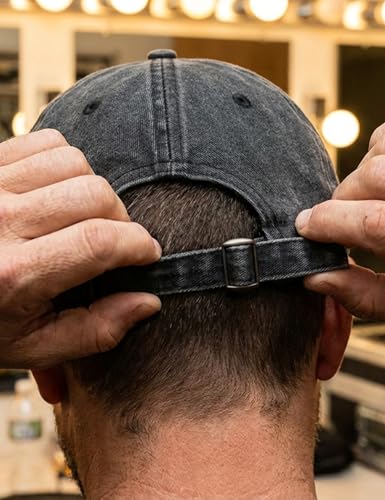 Image of InnoBeta Drummer Gifts for Men, Gifts for Drummers, Baseball Cap | Drummer gifts for men: washed cotton embroidered hat with adjustable buckle, breathable eyelets, and vintage comfort