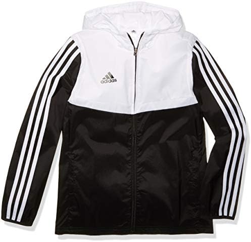 adidas Boys' Tiro Windbreaker, Black 