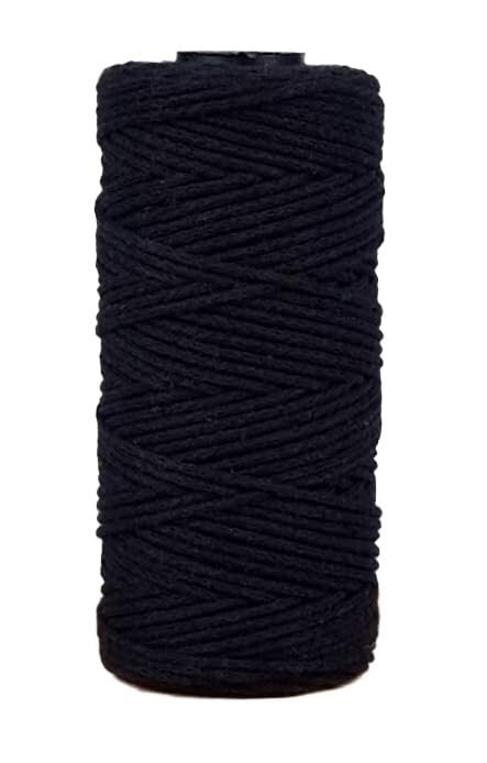 Cordon à épaisseurs en fil coton creux 2 mm pour un crochet régulier 150g