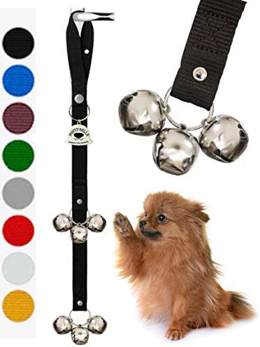 Caldwell's Pet Supply Co. Potty Bells Dog Bell Housetraining Dog Doorbells for Dog Potty Training Bell and Housebreaking Your Dog Loud Dog Door Bell for Potty Training Puppies and Dogs Dog Potty Bell
