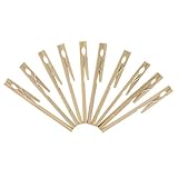 Holibanna 10pcs Test Tube Clamps Natural Wooden Test Tube Holders Laboratory Experiment Accessories for Chemical and Industrial Use