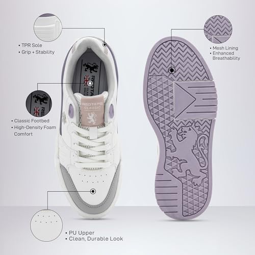 Image of Red Tape Casual Sneaker Shoes for Women | Classic Rounded Toe & Pampering Cushioned Comfort