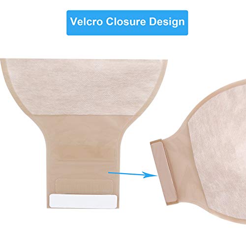 One Piece Ostomy Colostomy Bags, Ostomy Supplies, Drainable Ostomy Pouch For Ileostomy Stoma Care, Cut To Fit(20-70Mm), Box Of 10 #TOP4