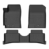 Cartist Custom Fit for Floor Mats 2018-2024 Kia Rio 5Door All Weather Floor Liners Front & 2nd Row TPE Waterproof