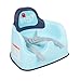 The First Years Bluey Booster Seat for Kitchen Chair- Includes Removable Tray - Contoured Toddler and Baby Seat with 3-Point Harness for Mealtime - Lightweight Portable Travel Booster Seat