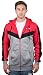 Chicago Bulls Men's Full Zip Hoodie Sweatshirt Jacket Back Cut, Medium, Red