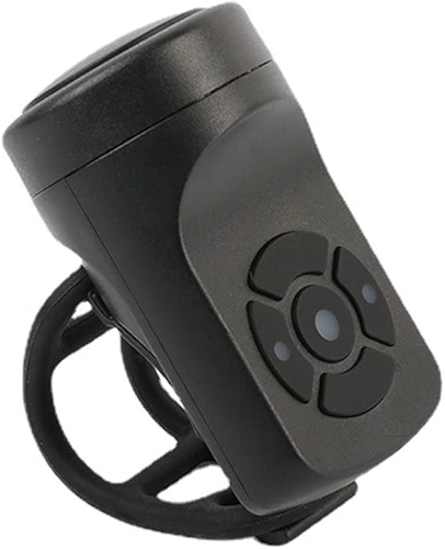 Buzina elétrica,YIWENG Campainha de bicicleta 120dB alta buzina de bicicleta elétrica recarregável alarme antifurto à prova d'água com 4 modos de som para mountain bike bicicleta de estrada