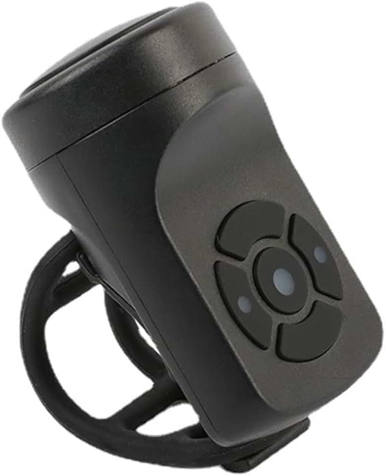 Buzina elétrica,YIWENG Campainha de bicicleta 120dB alta buzina de bicicleta elétrica recarregável alarme antifurto à prova d'água com 4 modos de som para mountain bike bicicleta de estrada