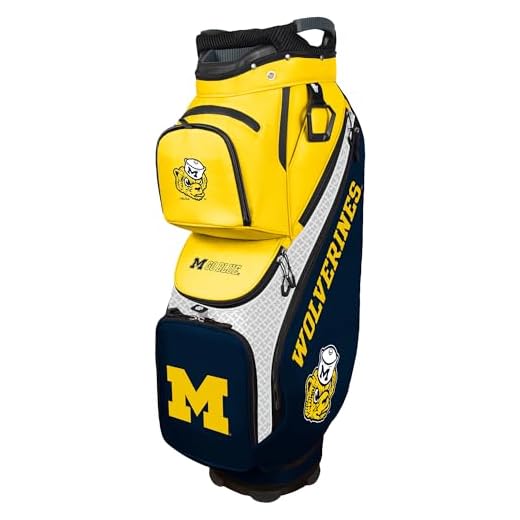 NCAA Michigan Wolverines Cooler Cart Bag