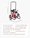 VEVOR Drain Cleaner Machine 100 FT x 1/2 Inch, Auto Feed Sewer Snake Auger on Wheels, Portable Drain Cleaning Machine with 4 Cutters & Air-activated Foot Switch for 2