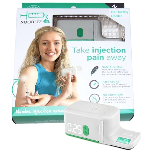 Noodle Injection Comfort Support Device for Self-Injection and Clinical Use | Reusable, Non-Drug, Portable Design