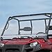 FALCON RIDGE Folding Front Windshield for Side by Side UTV - Full Size Polaris Ranger 570 | XP 700 | XP 800 | 6x6 | Diesel