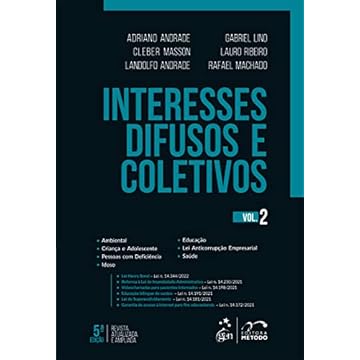 Capa do livro Interesses Difusos e Coletivos - Vol. 2: Volume 2