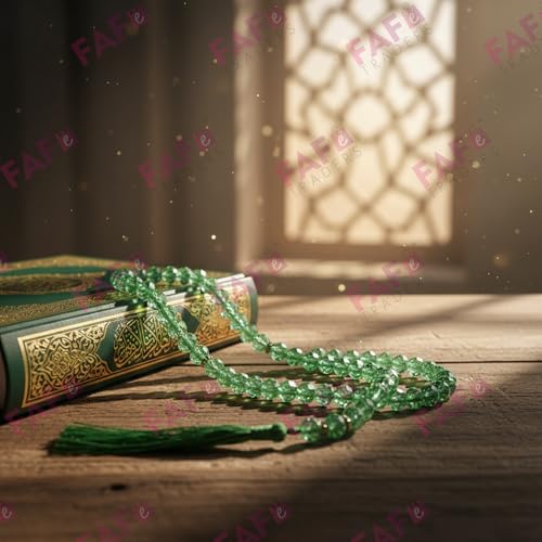 Image of Crystal Tasbeeh /Prayer Beads Manual Counter for Muslim
