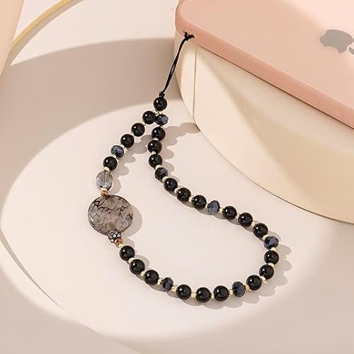 CYNVEXA Universal Mobile Phone Charm Phone Wrist Strap with Tether Tab Beaded Phone Lanyard Phone Wristlet Handmade Semi-Precious Gemstone Phone Chain & Phone Case Keychain 3 41izQkOFffL. SL500